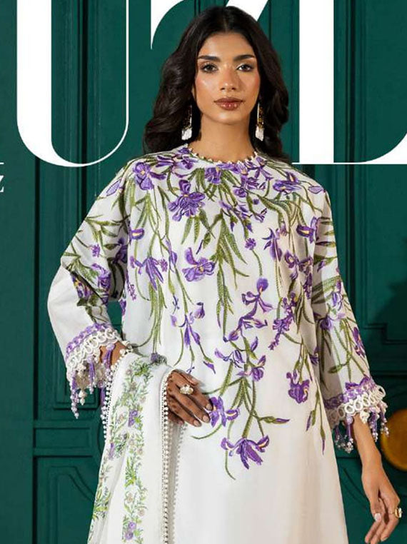 Muzlin By Sana Safinaz Spring Summer Collection 2025 Vol-01 (D-17A)