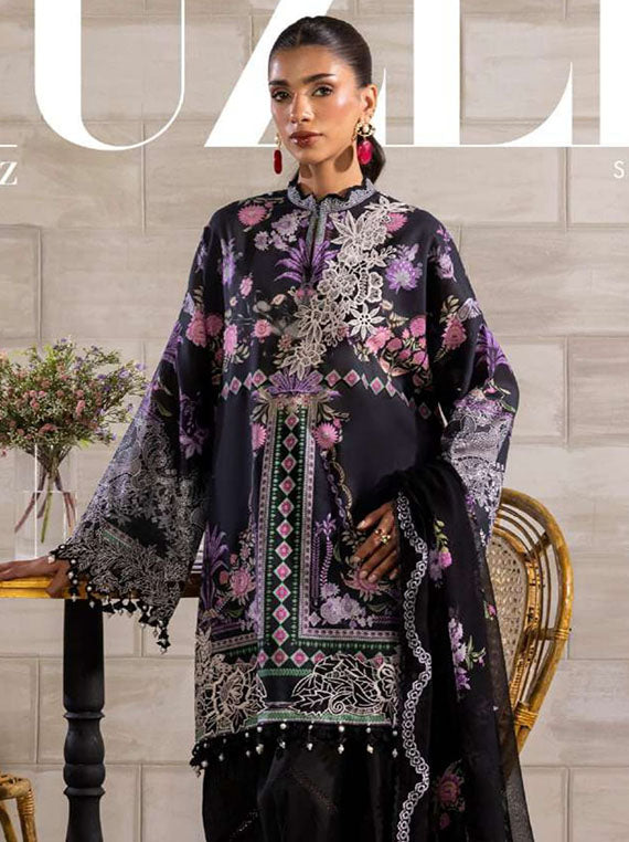 Muzlin By Sana Safinaz Spring Summer Collection 2025 Vol-01 (D-19B)