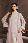 Sequins Embroidered Chiffon 3-Piece Suit with Embroidered Dupatta & Laces (ZYR-SUNEHRI-08)