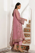 Sequins Embroidered Chiffon 3-Panel Suit | Organza Dupatta & Raw Silk Trouser