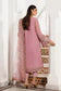 Sequins Embroidered Chiffon 3-Panel Suit | Organza Dupatta & Raw Silk Trouser