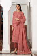 Sequins Embroidered Chiffon Panel Suit | Raw Silk Trouser & Embroidered Dupatta