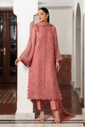 Sequins Embroidered Chiffon Panel Suit | Raw Silk Trouser & Embroidered Dupatta