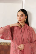 Sequins Embroidered Chiffon Panel Suit | Raw Silk Trouser & Embroidered Dupatta