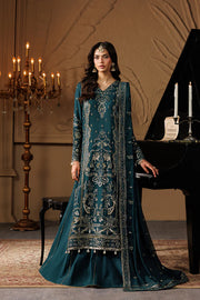 Emaan Adeel Chiffon Embroidered Party Wear Dress | Luxury Pakistani Designer Suit