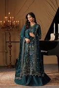 Emaan Adeel Chiffon Embroidered Party Wear Dress | Luxury Pakistani Designer Suit