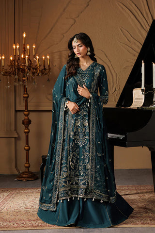 Emaan Adeel Chiffon Embroidered Party Wear Dress | Luxury Pakistani Designer Suit