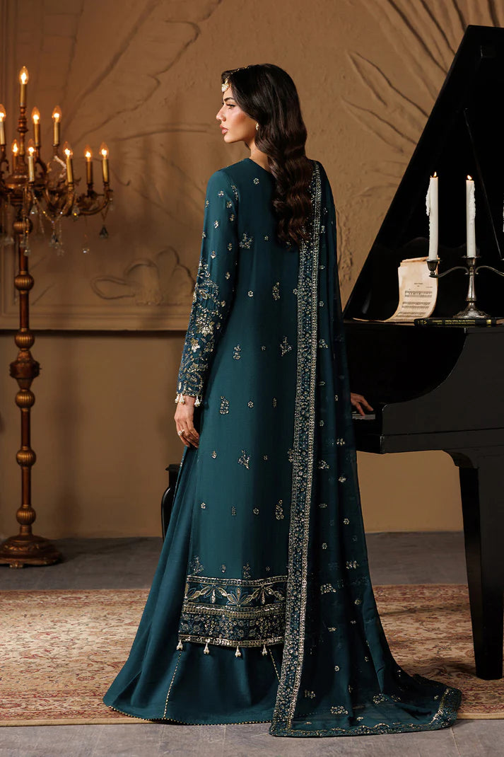 Emaan Adeel Chiffon Embroidered Party Wear Dress | Luxury Pakistani Designer Suit