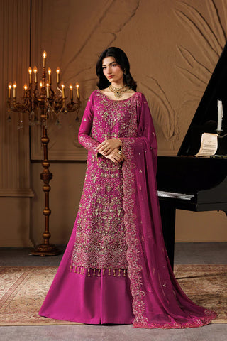 Emaan Adeel Chiffon Embroidered Party Wear Dress | Luxury Pakistani Designer Suit