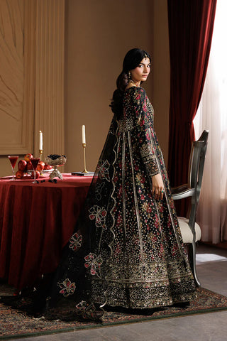 Emaan Adeel Chiffon Digital Print Party Wear Dress | Embroidered Pakistani Luxury Suit