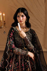 Emaan Adeel Chiffon Digital Print Party Wear Dress | Embroidered Pakistani Luxury Suit
