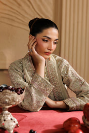 Emaan Adeel Chiffon Embroidered Party Wear Dress | Luxury Handmade Pakistani Suit