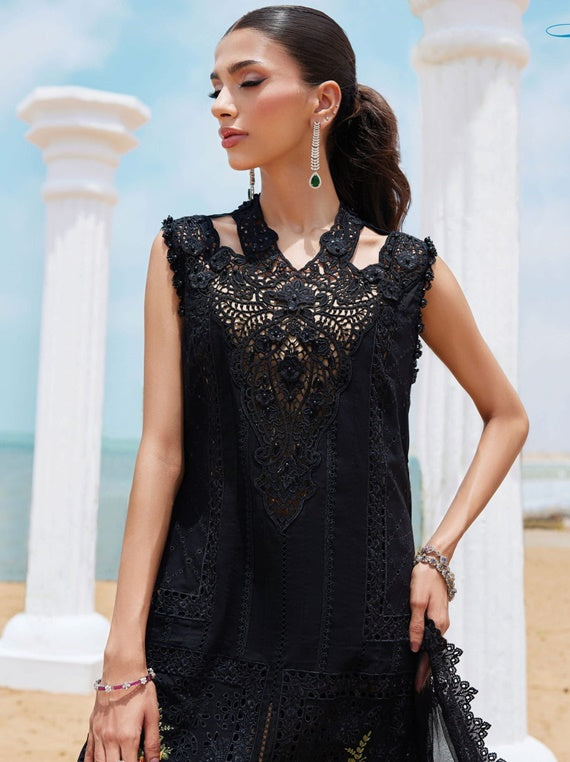 Maria B Luxury Lawn Collection 2025 (D-01)