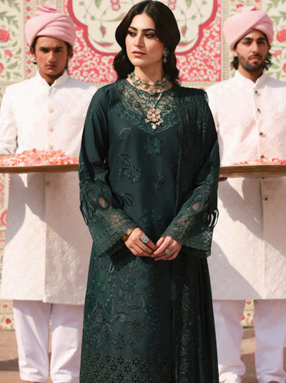 Husn-e-Jahan By Mahnur Lawn Collection 2025 (D-01)