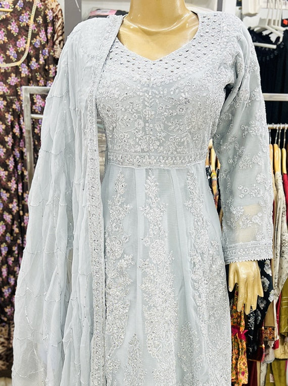 Embroidered Frock Collection 2024 (SF-01)