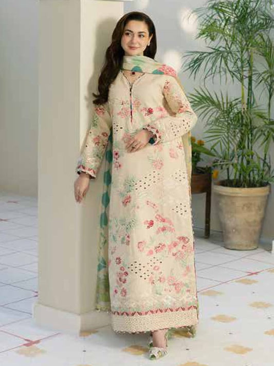 Maryum N Maria Luxury Lawn Collection 2025 (MS-50109)