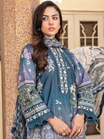 Nana Ka Ghar By Meerak Chikankari Lawn Collection 2025 (1 Neelofar)