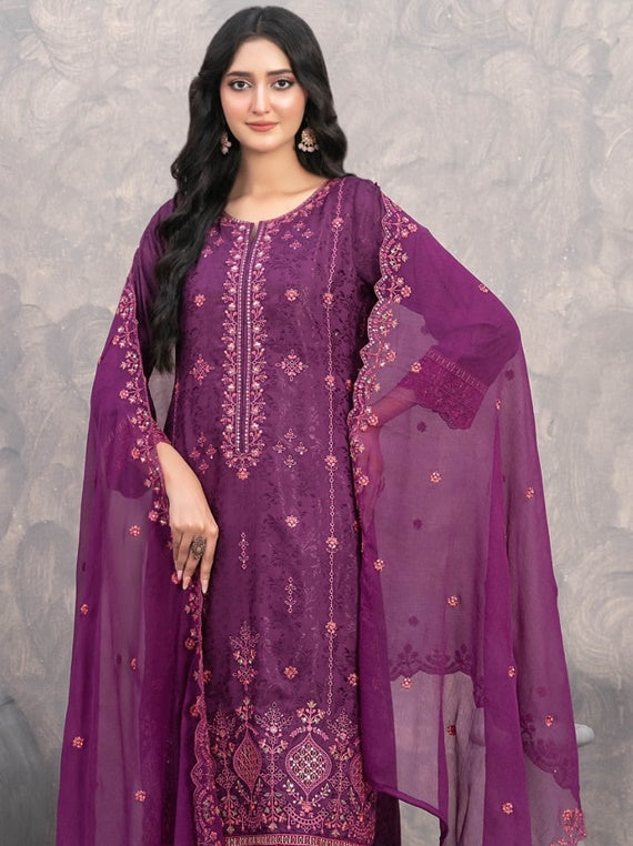 NAFYSSAH Embroidered Viscose Collection By Tawakkal (D-4559)