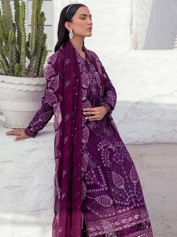 Anaya By Zebtan Lawn Collection 2025 (ZA-01)