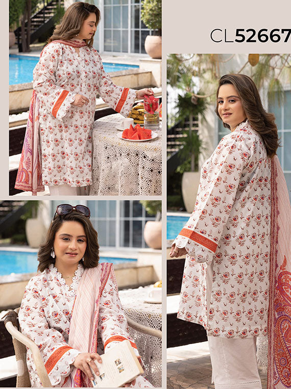 Gul Ahmed Mothers Lawn Collection 2025 Vol-02 (CL52667)