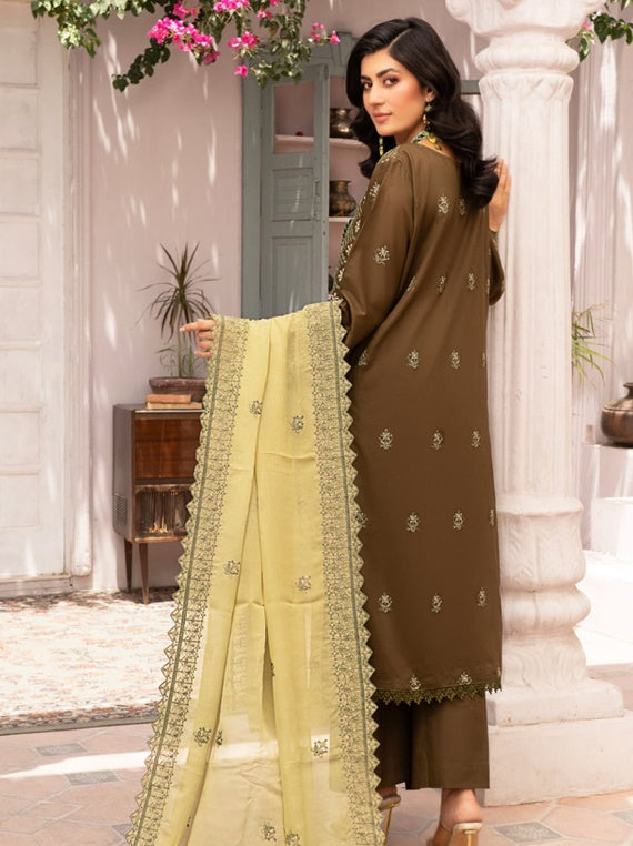 Gul Bano By Manizay Lawn Collection 2025 (M-01)