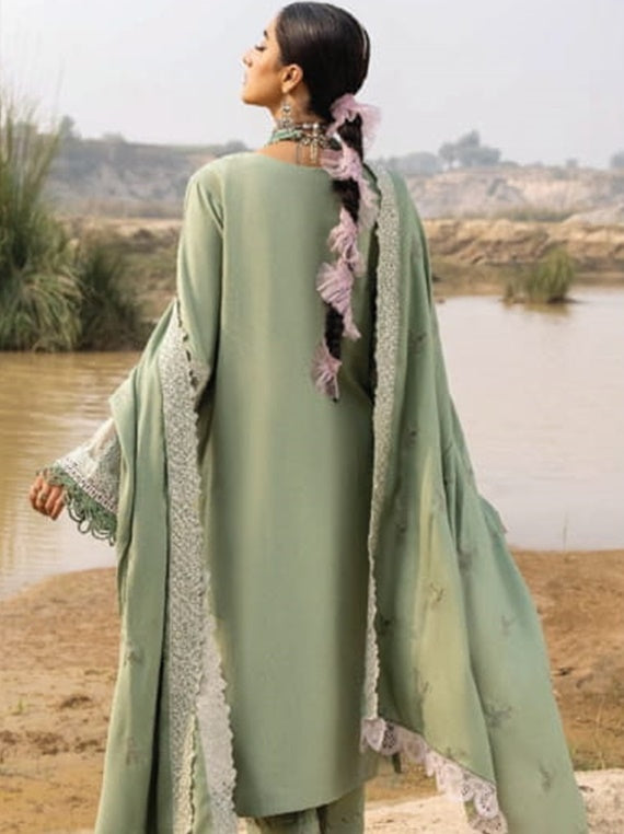 Sierra by Sidra Aleem Peach Wool Collection 2024 (Article-02)