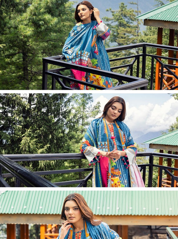 GulAhmed Winter Collection 2024 Vol-01 (K42006)