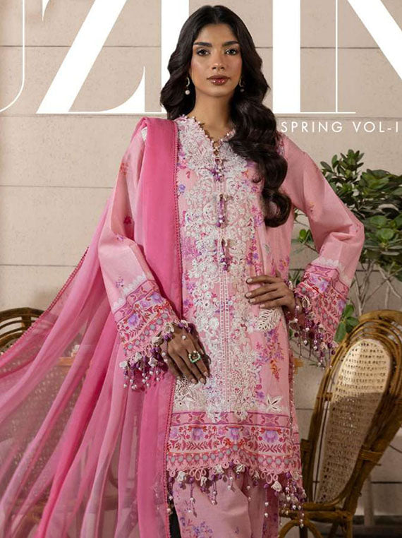 Muzlin By Sana Safinaz Spring Summer Collection 2025 Vol-01 (D-23A)