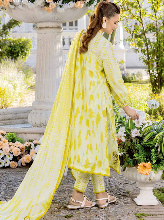 Muscari Embroidered Lawn Collection 2024 (MELC-726)