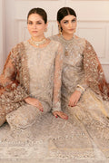 Luxury 10-Piece Hand Embroidered Net Suit | Front Hand Work, Net Dupatta & Dyed Jamawar Trouser – Unstitched Bridal & Formal Wear
