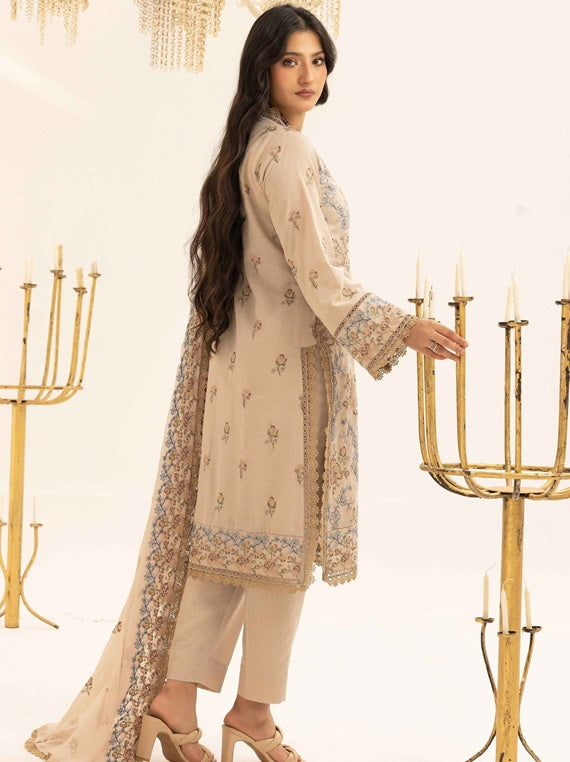 Mahees jasmine elegant embroidered karandi Collection By Riaz Art (D-02)