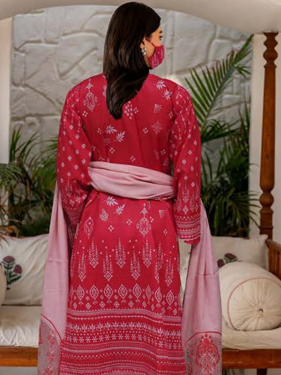 Aria By Zavi Bana Dora Lawn Collection 2025 (ZV-112)