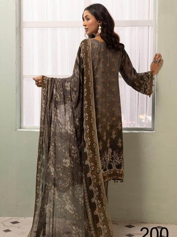 Huma By Shaista Viscose Collection 2024 (D-200)