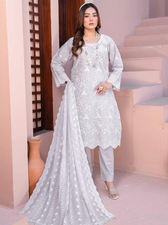 Tasawwur By Bin Rashid Exclusive Lawn Collection 2025 (Design-02)