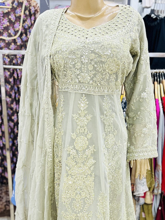 Embroidered Frock Collection 2024 (SF-02)