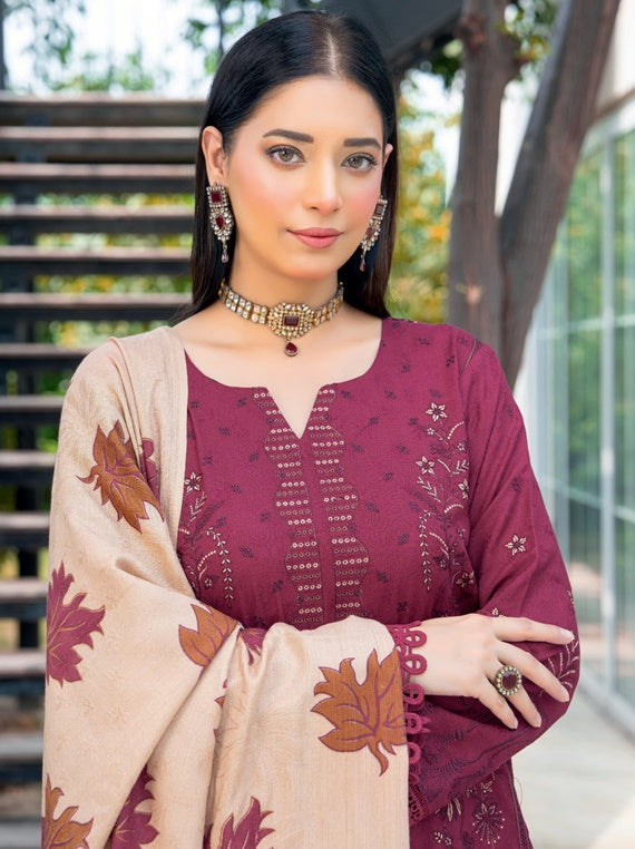 Vasal luxury winter dhanak collection By Riaz Arts (D-01)