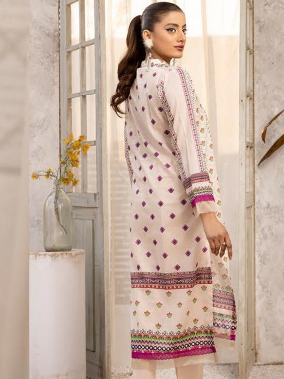 Shaista 2Pc Printed Lawn Collection 2024 Vol-03 (D-526)