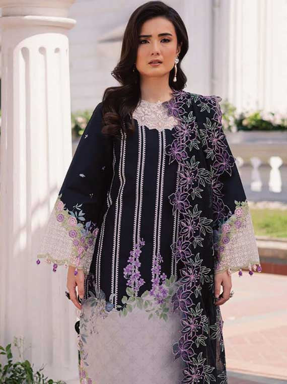 IVY Bloom By Parishay Printkari Lawn Collection 2025 Vol-02 (BLOOM-02)