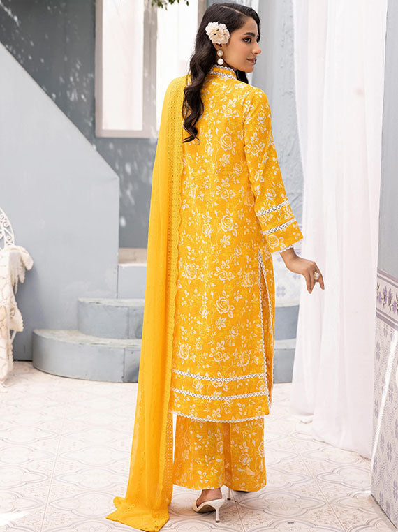 Hamna By Mahees Bana Dora Lawn Collection 2025 (D-02)
