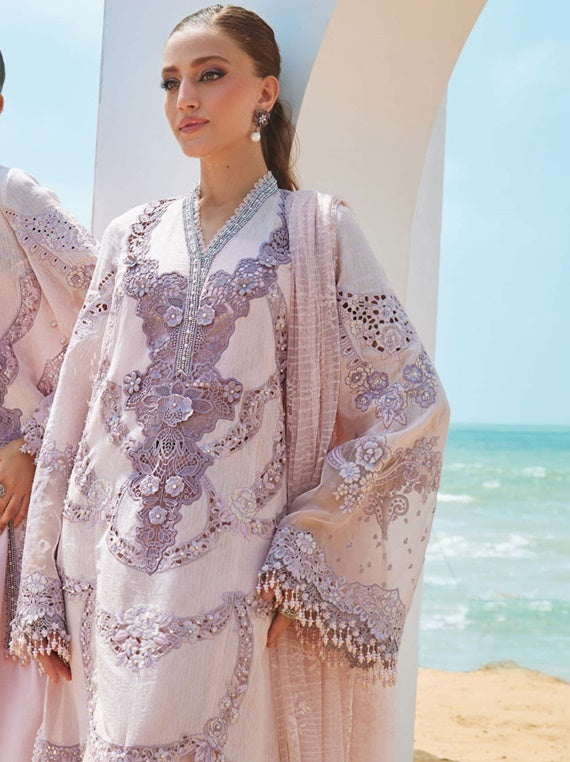 Maria B Luxury Lawn Collection 2025 (D-02)