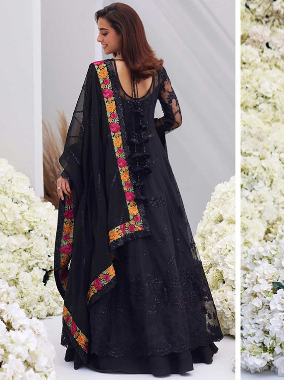 Mina Hasan Unstitched Luxury Festive Collection 2024 Vol-01 (Sahar)