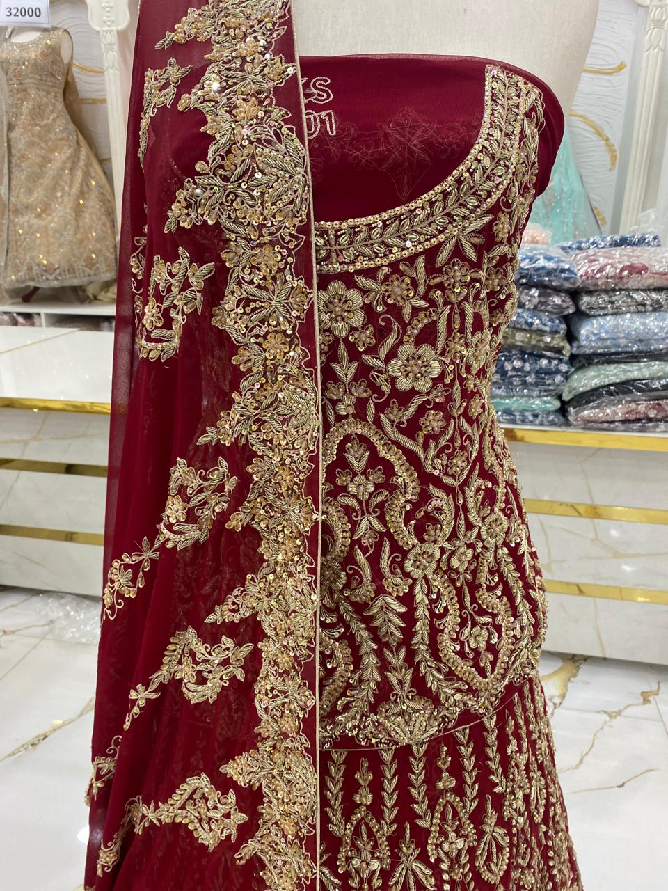 Bridal Lehenga Collection – Elegant & Luxury Wedding Wear (AZ-6202) | Star Fabrics