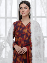 Shaista lawn digital print Embroidered  Collection 2026 (D-501)