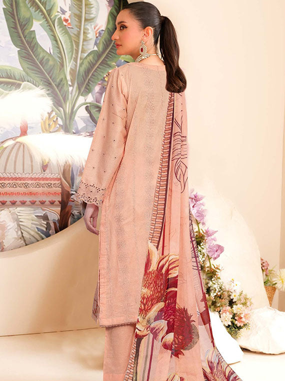 Rabail By Johra Chikankari Lawn Collection 2025 (JH-538)