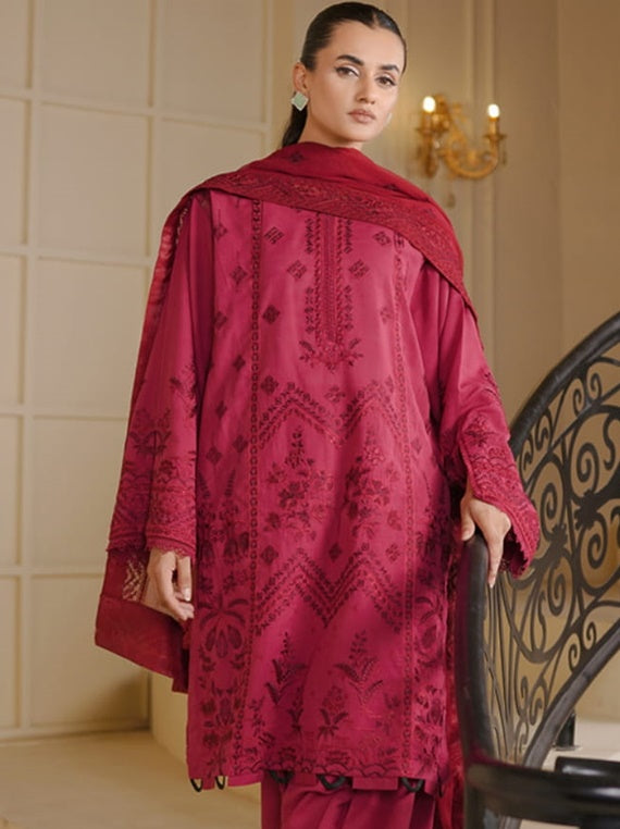 Naimal by Johra Embroidered lawn karandi Collection (JH-1150)