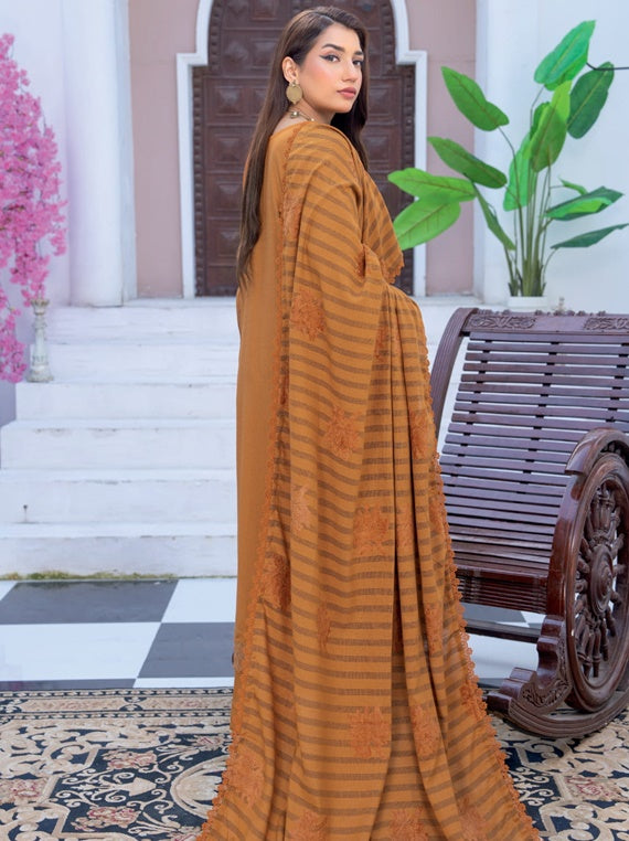Gulzar premium winter  slub collection By Riaz Arts(D-03)