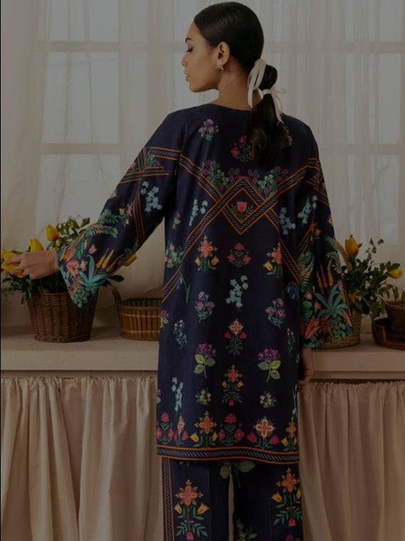 Selene By Sahar 2PC Lawn Collection 2025 Vol-01 (TL-VI-S25-03)