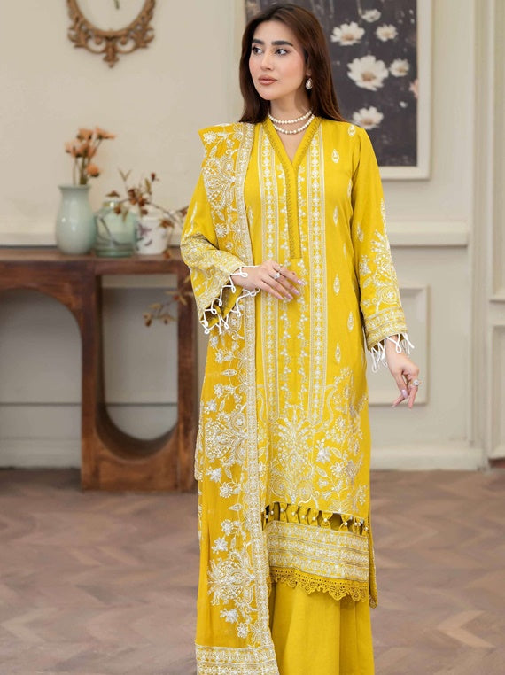 Parham by Johra Embroidered karandi Collection (JW-119)