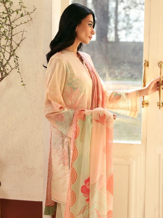 Selene By Sahar Lawn Collection 2025 Vol-01 (CL-VI-S25-09)