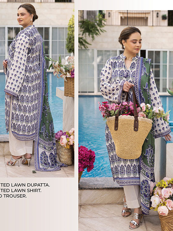 Gul Ahmed Mothers Lawn Collection 2025 Vol-02 (CL52671)